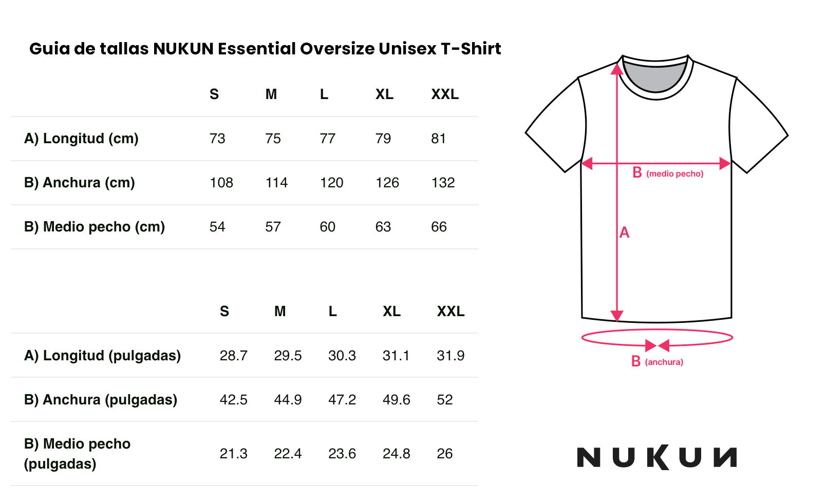 NUKUN Essential Oversize Unisex T-Shirt