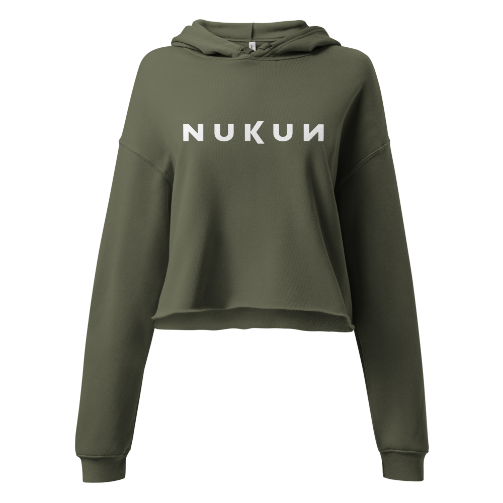NUKUN Essential Oversize Crop Top Sweatshirt